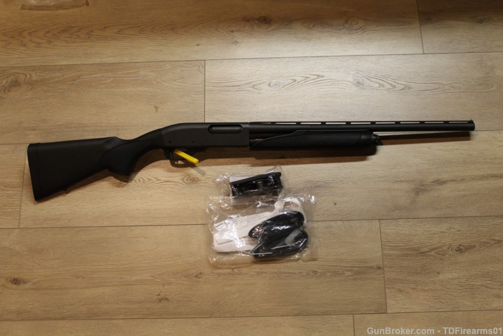 Remington 870 youth synthetic 20 gauge 21" removable chokes w/ LOP kit-img-2