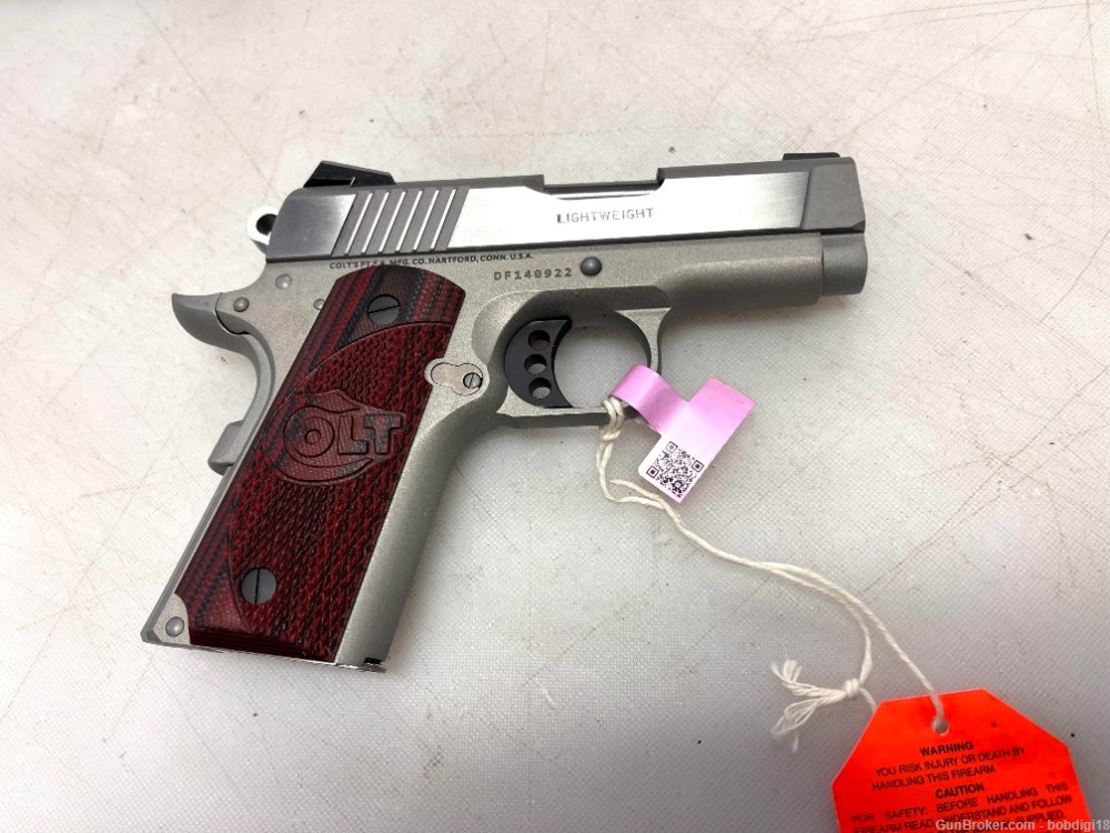 Colt 1911 Defender Stainless .45 ACP 3" Barrel 7-Rounds O7000XE NO CC FEES-img-1