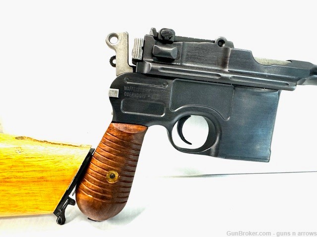 Mauser C96 Broomhandle Repro Stock 30 Maus 5.5" 10 Round -img-14