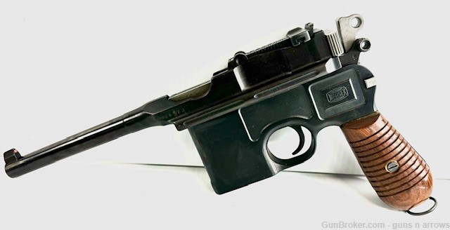 Mauser C96 Broomhandle Repro Stock 30 Maus 5.5" 10 Round -img-6