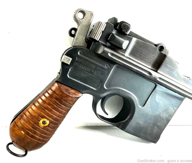 Mauser C96 Broomhandle Repro Stock 30 Maus 5.5" 10 Round -img-2