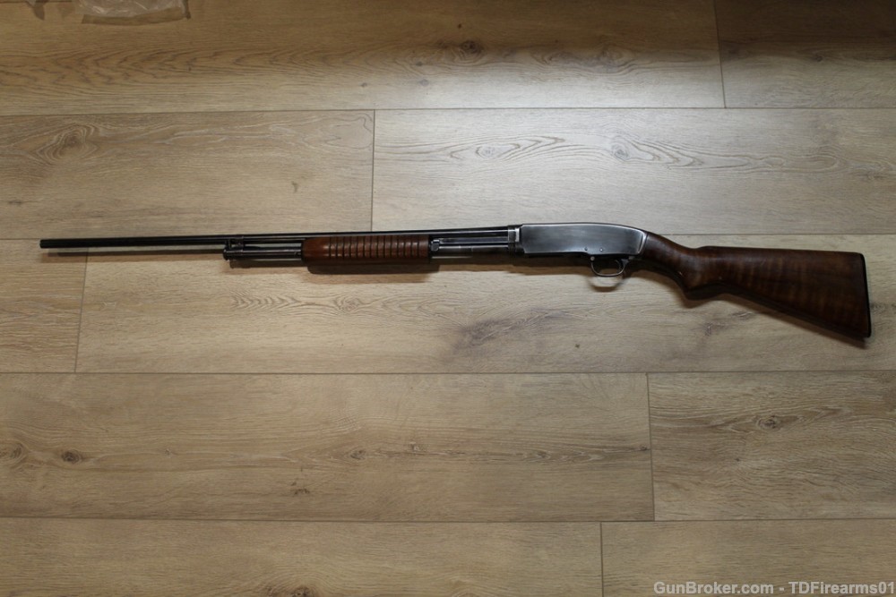 Winchester Model 42 410 pump action .410 28" full pre-64-img-1