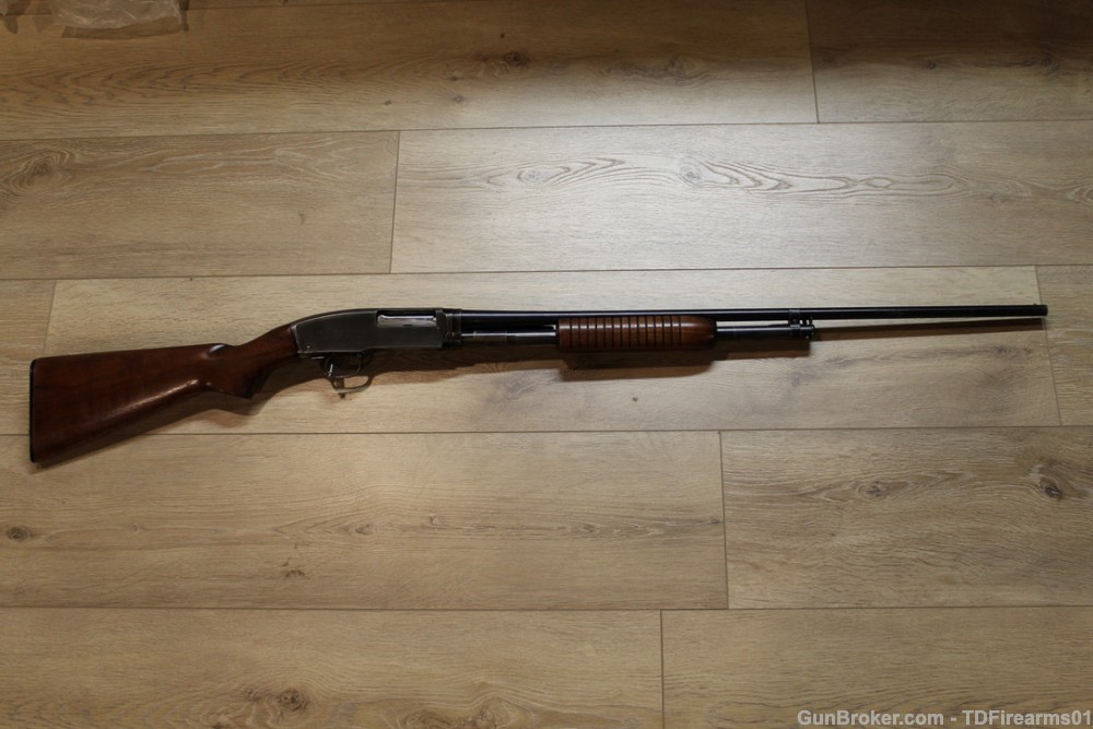 Winchester Model 42 410 pump action .410 28" full pre-64-img-0