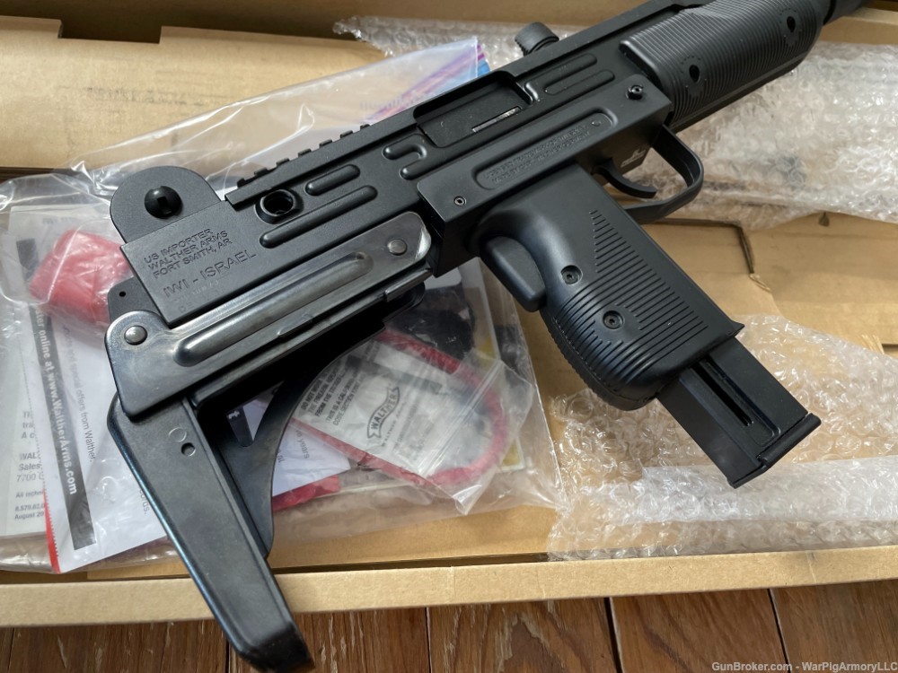 IWI UZI .22LR Carbine Full Size No CC FEES 18" Folding Stock Full Weight !-img-5