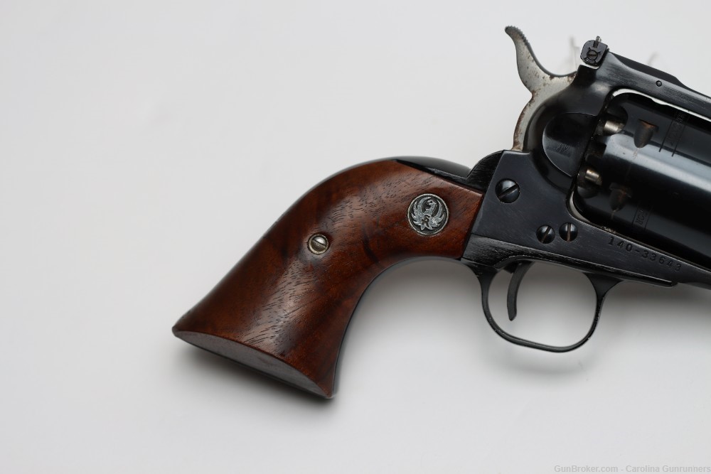 Ruger Old Army .44 Cal Black Powder Blued Revolver 1977 7.5"-img-1