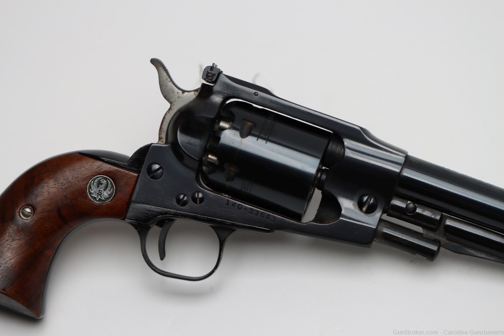 Ruger Old Army .44 Cal Black Powder Blued Revolver 1977 7.5"-img-2