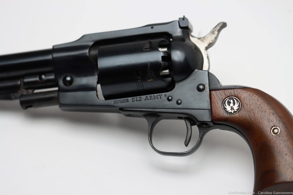 Ruger Old Army .44 Cal Black Powder Blued Revolver 1977 7.5"-img-6