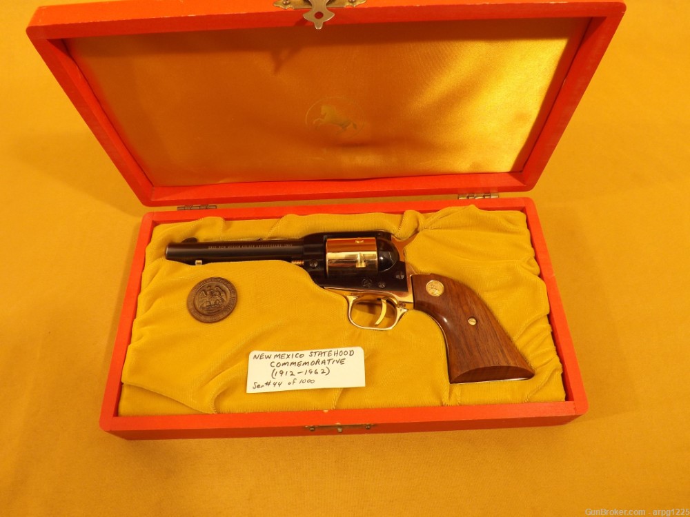 COLT FRONTIER SCOUT .22LR REVOLVER PISTOL TWO TONE 1912-1962-img-0
