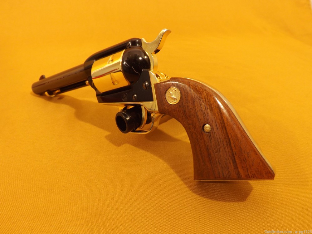 COLT FRONTIER SCOUT .22LR REVOLVER PISTOL TWO TONE 1912-1962-img-5