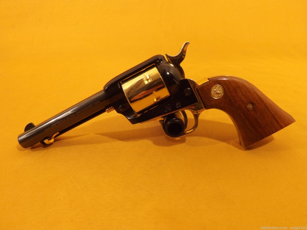 COLT FRONTIER SCOUT .22LR REVOLVER PISTOL TWO TONE 1912-1962-img-4