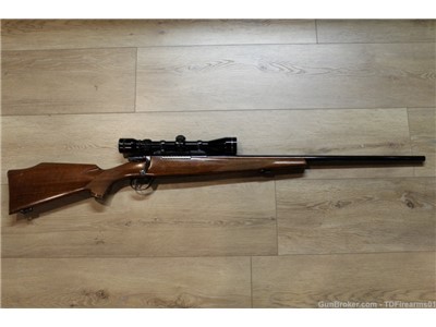 Custom Hasqvarna bolt action .350 remington magnum 25" mfg Sweden w/ optic 