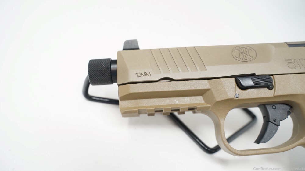 FNH USA FN510 TACTICAL OPTIC READY THREADED FDE 22 ROUNDS (FN66101376)-img-9