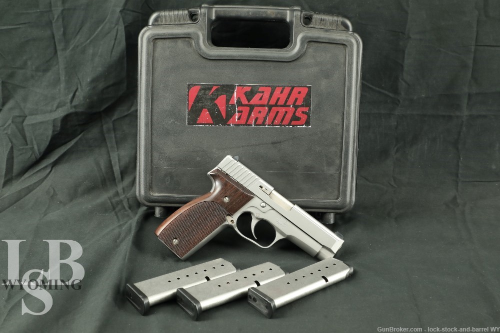 Kahr Arms T9 Stainless 4" Striker-Fired Semi Automatic Pistol & Case-img-0