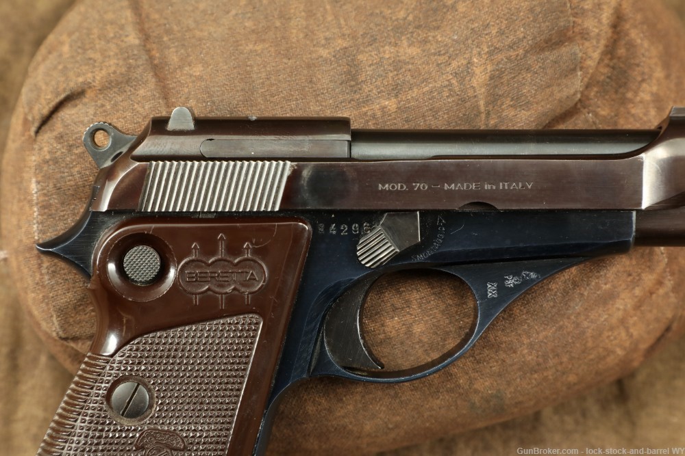 Beretta Model 70 7.65mm .32 ACP Semi-Auto Pistol MFD 1964 C&R-img-18