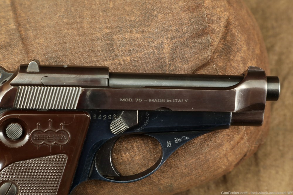 Beretta Model 70 7.65mm .32 ACP Semi-Auto Pistol MFD 1964 C&R-img-19