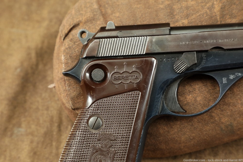 Beretta Model 70 7.65mm .32 ACP Semi-Auto Pistol MFD 1964 C&R-img-16