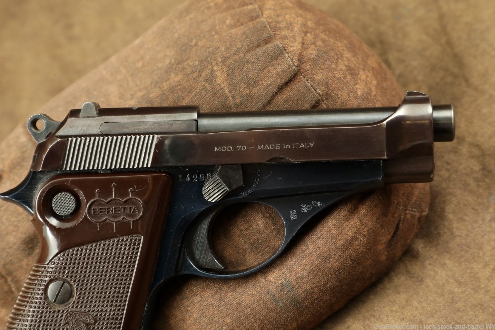 Beretta Model 70 7.65mm .32 ACP Semi-Auto Pistol MFD 1964 C&R-img-4