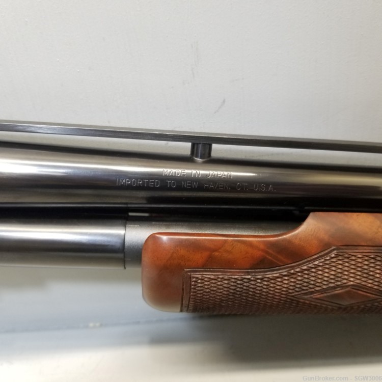 Winchester Model 42 .410 26" VR Barrel Gold Inlay/Walnut-img-7