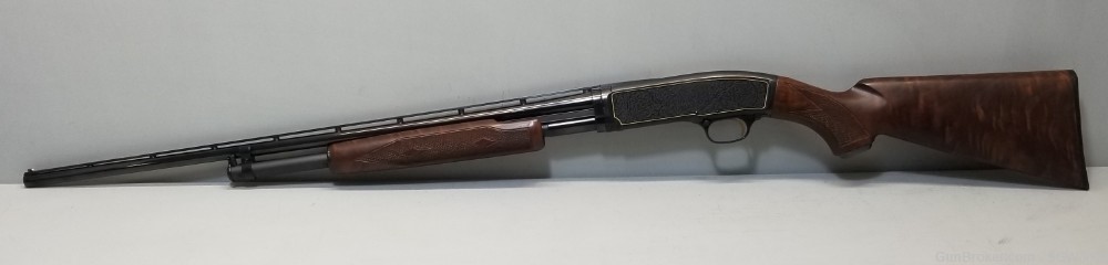 Winchester Model 42 .410 26" VR Barrel Gold Inlay/Walnut-img-12