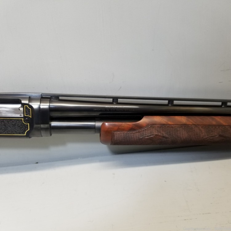 Winchester Model 42 .410 26" VR Barrel Gold Inlay/Walnut-img-4