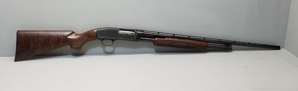 Winchester Model 42 .410 26" VR Barrel Gold Inlay/Walnut-img-0