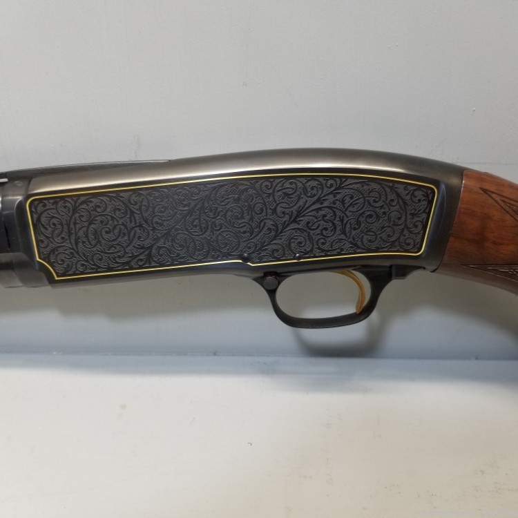 Winchester Model 42 .410 26" VR Barrel Gold Inlay/Walnut-img-14