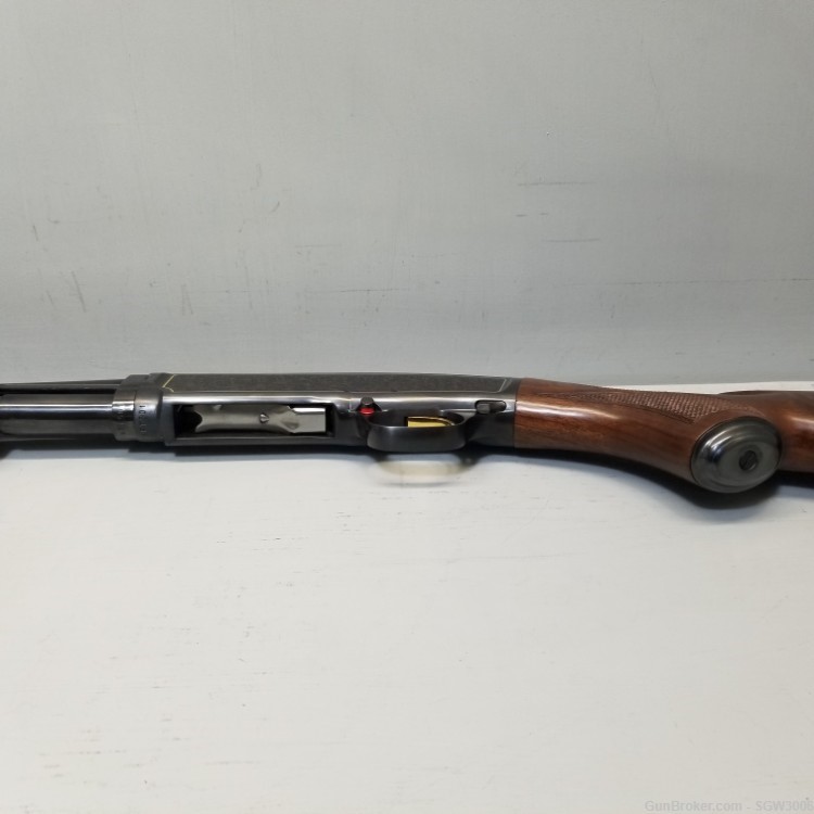 Winchester Model 42 .410 26" VR Barrel Gold Inlay/Walnut-img-9