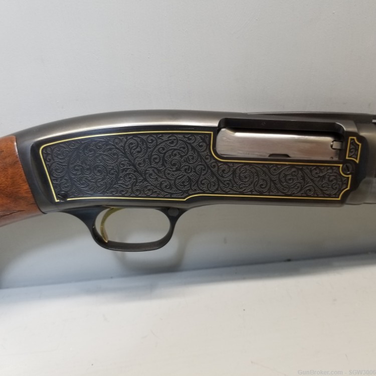 Winchester Model 42 .410 26" VR Barrel Gold Inlay/Walnut-img-3