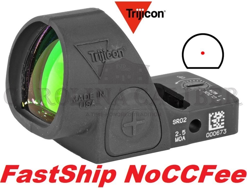 TRIJICON SRO RED DOT 2.5 MOA SRO2-C-2500002 TRIJICON-SRO-img-0