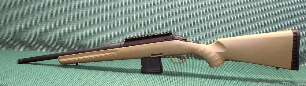Ruger American Ranch Rifle 5.56 Nato FDE/Matte Black Used NO RESERVE-img-0