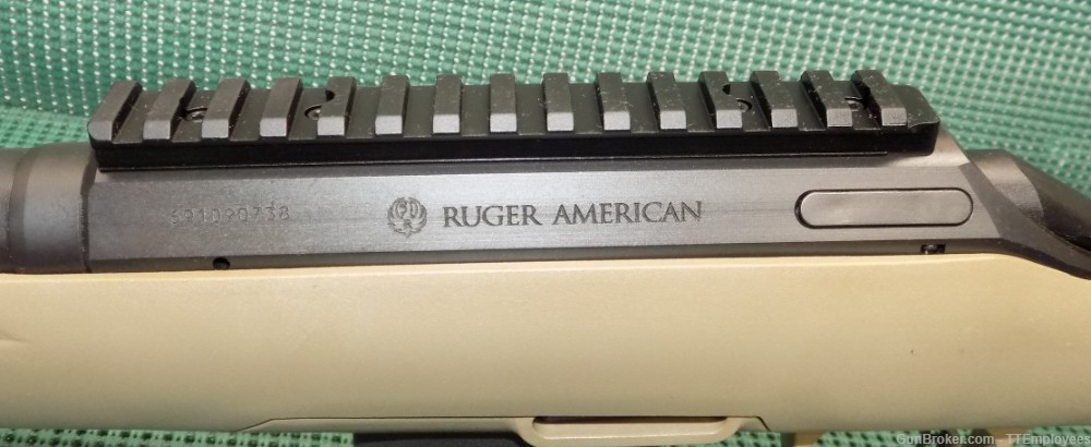 Ruger American Ranch Rifle 5.56 Nato FDE/Matte Black Used NO RESERVE-img-1