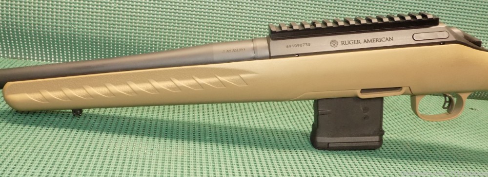 Ruger American Ranch Rifle 5.56 Nato FDE/Matte Black Used NO RESERVE-img-9