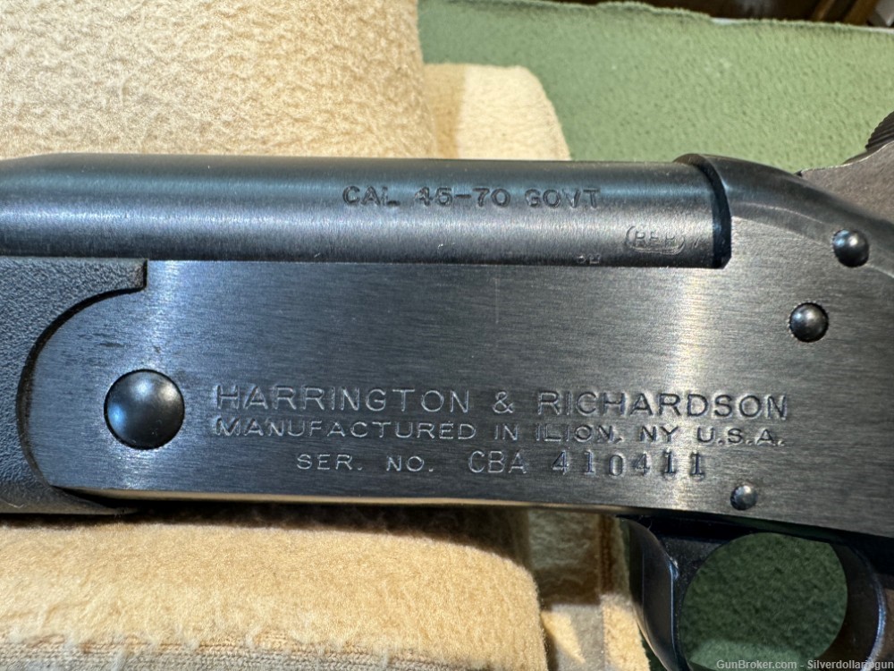 Harrington & Richardson H&R 45-70 Govt Single Shot 22" Rifle-img-4