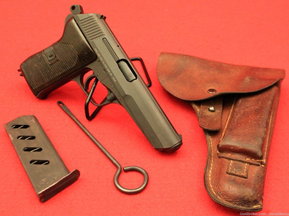 CZ 52 7.62x25 semi-auto pistol 4.5" barrel. -img-0