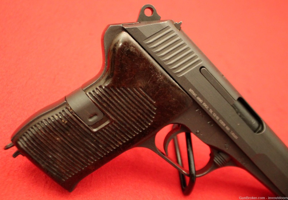 CZ 52 7.62x25 semi-auto pistol 4.5" barrel. -img-6