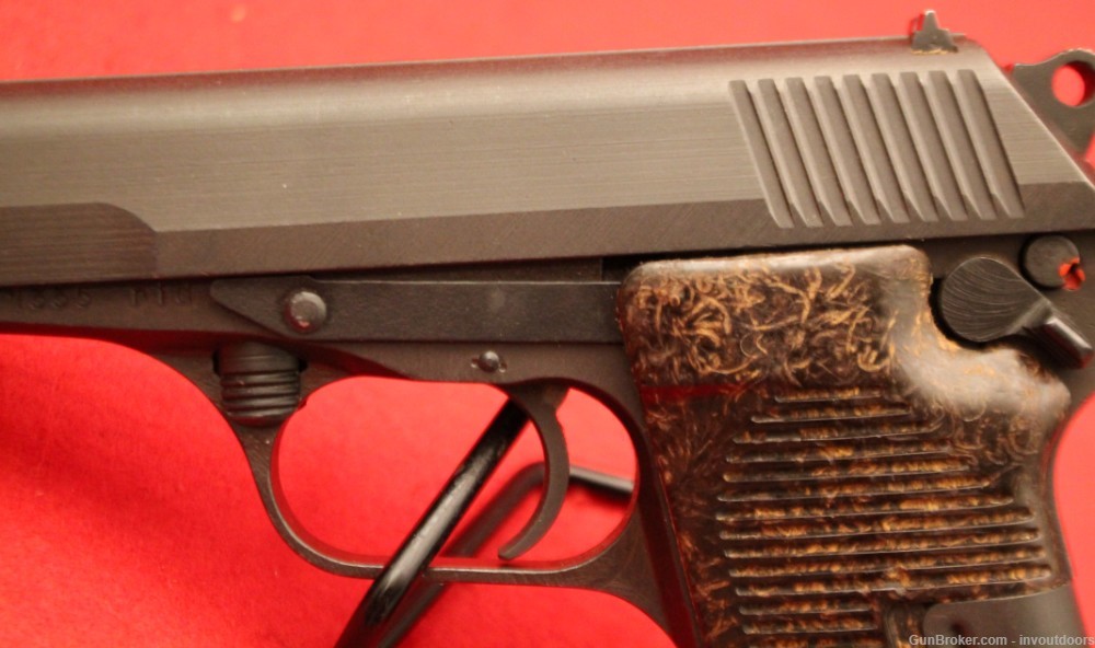 CZ 52 7.62x25 semi-auto pistol 4.5" barrel. -img-12
