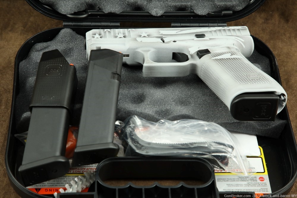 Glock 45 G45 Gen 5 BWFLAG 9mm 4” Semi-Auto Striker Fired Pistol w/ Case -img-37
