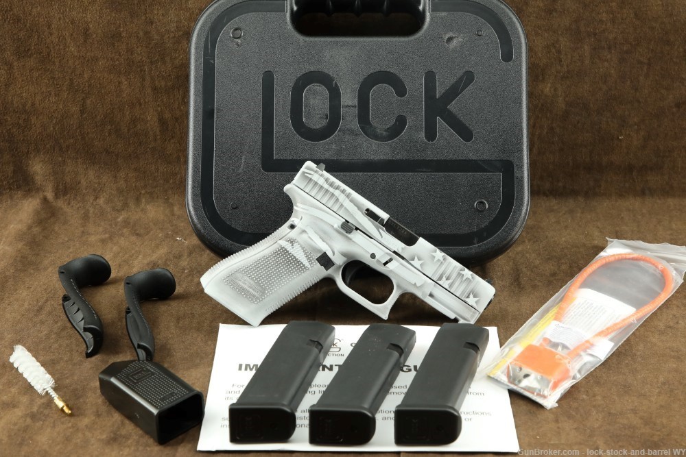 Glock 45 G45 Gen 5 BWFLAG 9mm 4” Semi-Auto Striker Fired Pistol w/ Case -img-2