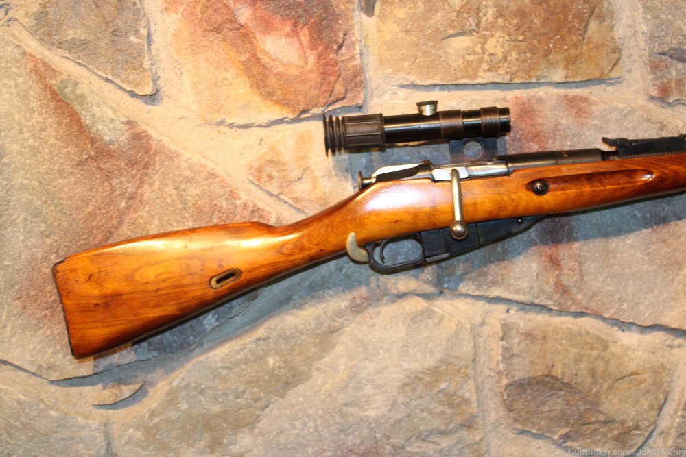 Mosin Nagant M91/30 7.62x54R Sniper Rifle WOW!!-img-1