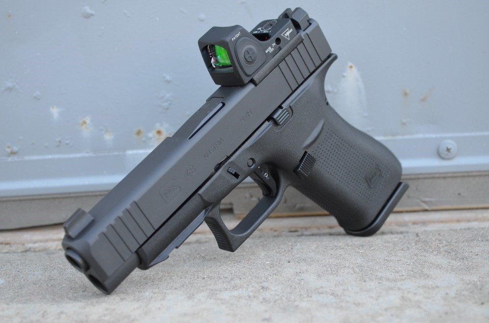 Glock 48 MOS Trijicon RMRcc CHP Agency XS R3d NS New 9mm EDC-img-0