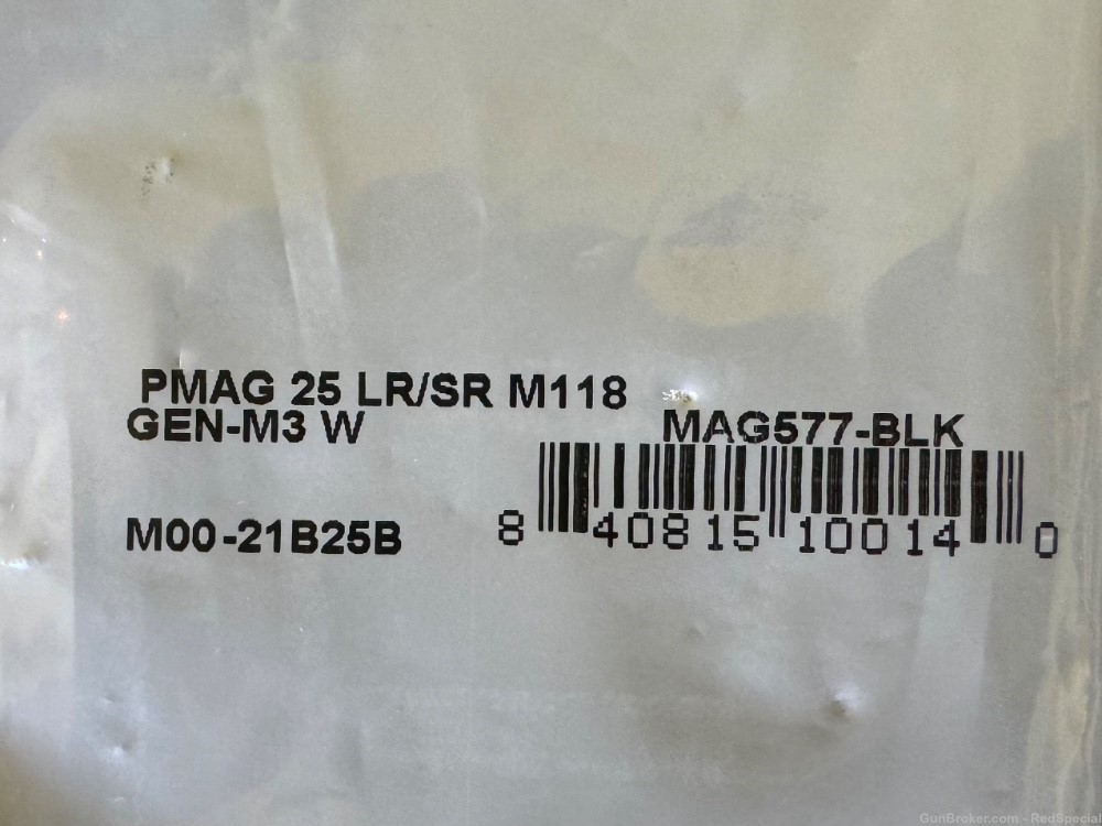 Magpul PMAG 25 LR SR magazines - lot of 3 - M118R SR25 M110 7.62 .308 AR10-img-2