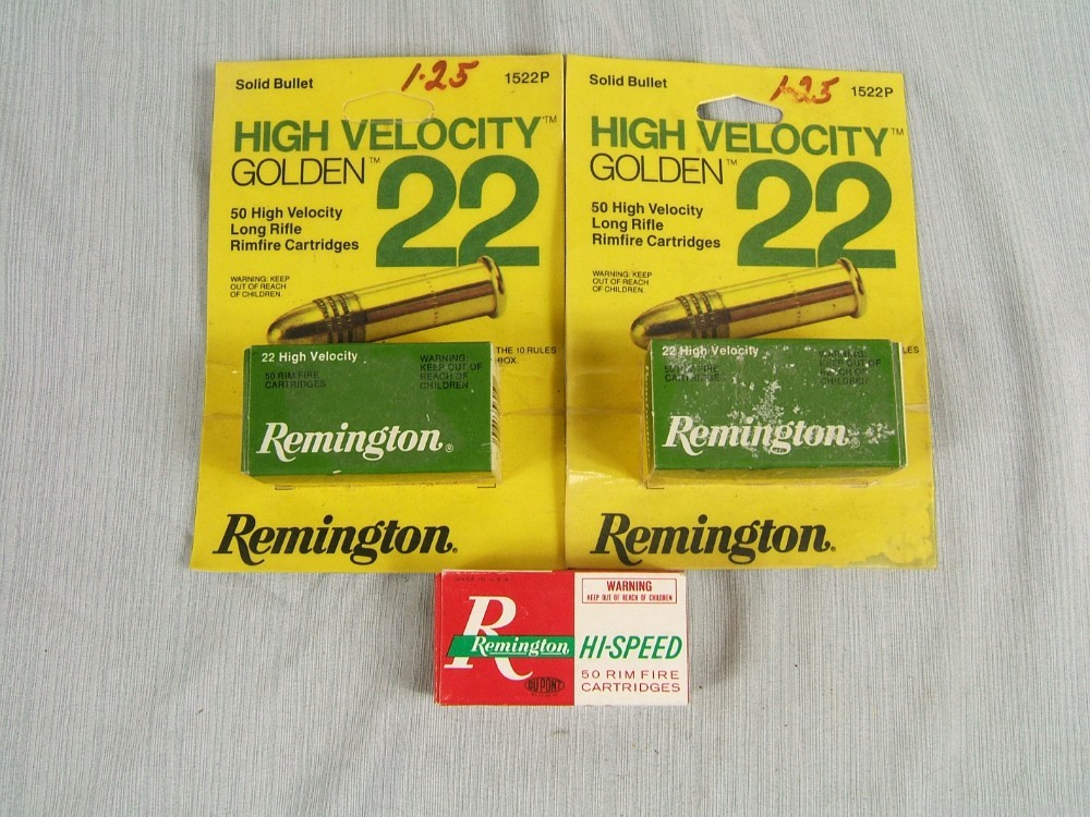 2 Boxes of Remington 22LR & 1 22Short Ammo Collectable-img-0