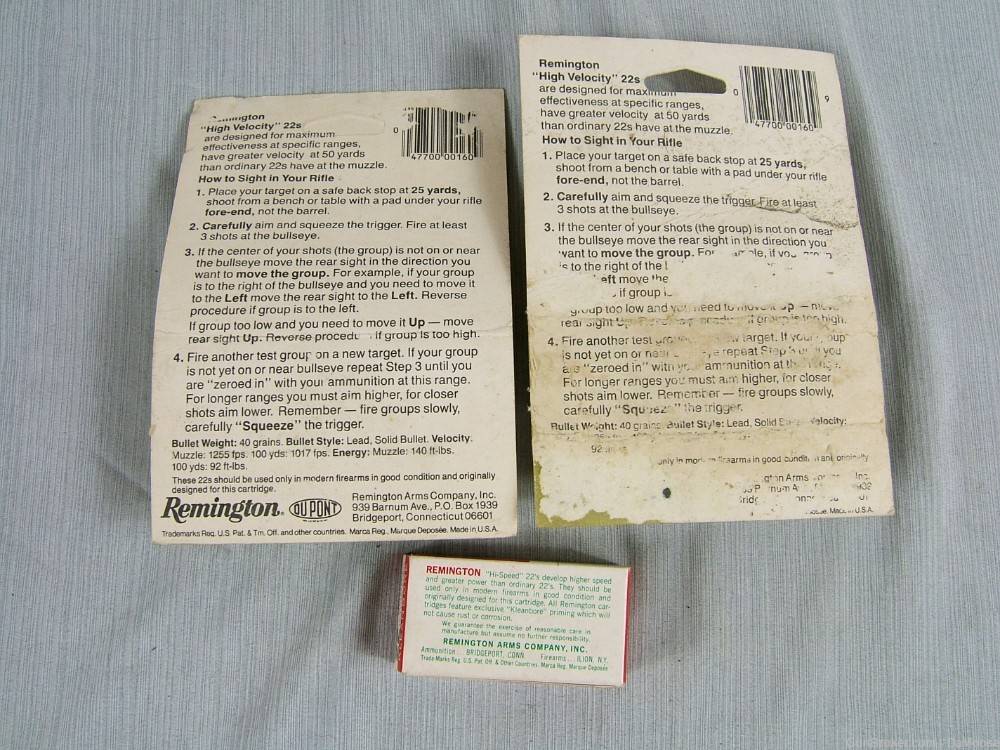 2 Boxes of Remington 22LR & 1 22Short Ammo Collectable-img-1