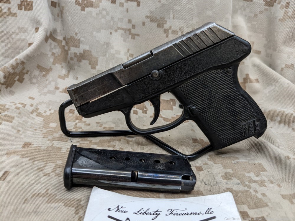 KelTec P3AT DAO Pistol USED 1-6rd Mag .380ACP 0.01 Penny Auction No Reserve-img-2