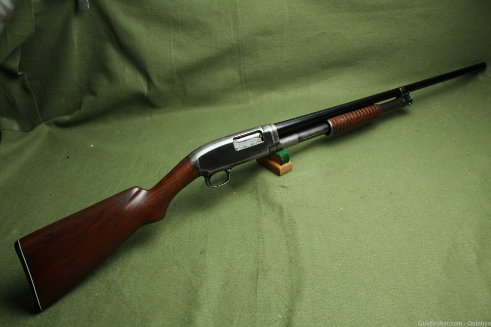 1923 Winchester model 12 16 ga 28 inch Modified Choke Pump Action Shotgun-img-0