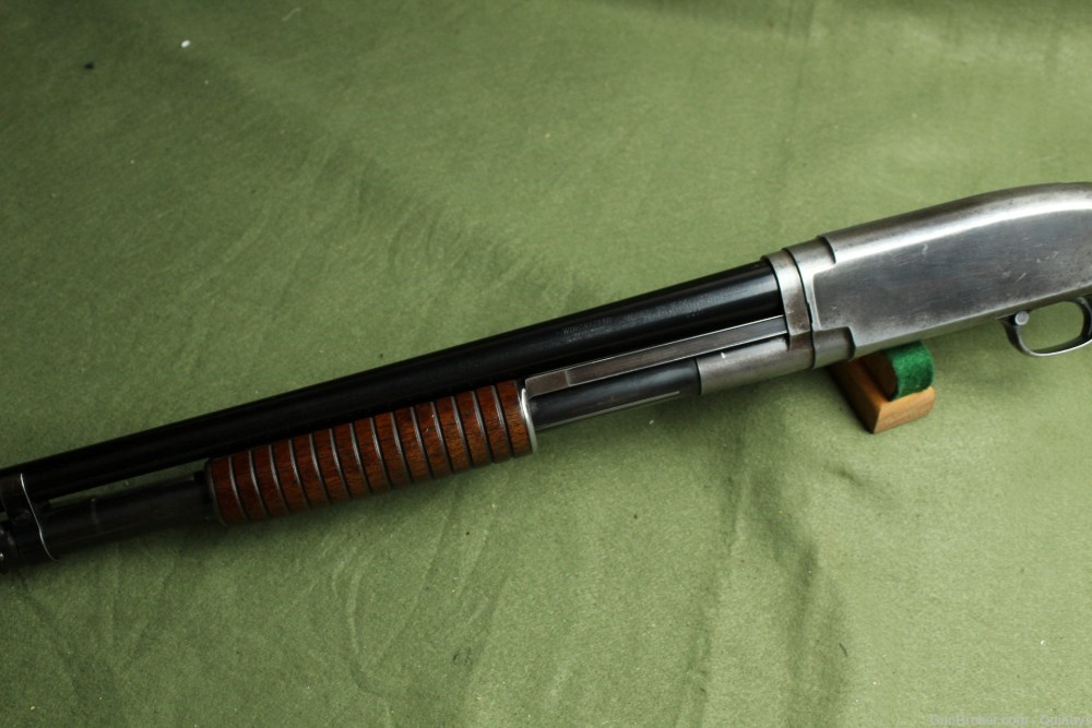 1923 Winchester model 12 16 ga 28 inch Modified Choke Pump Action Shotgun-img-6