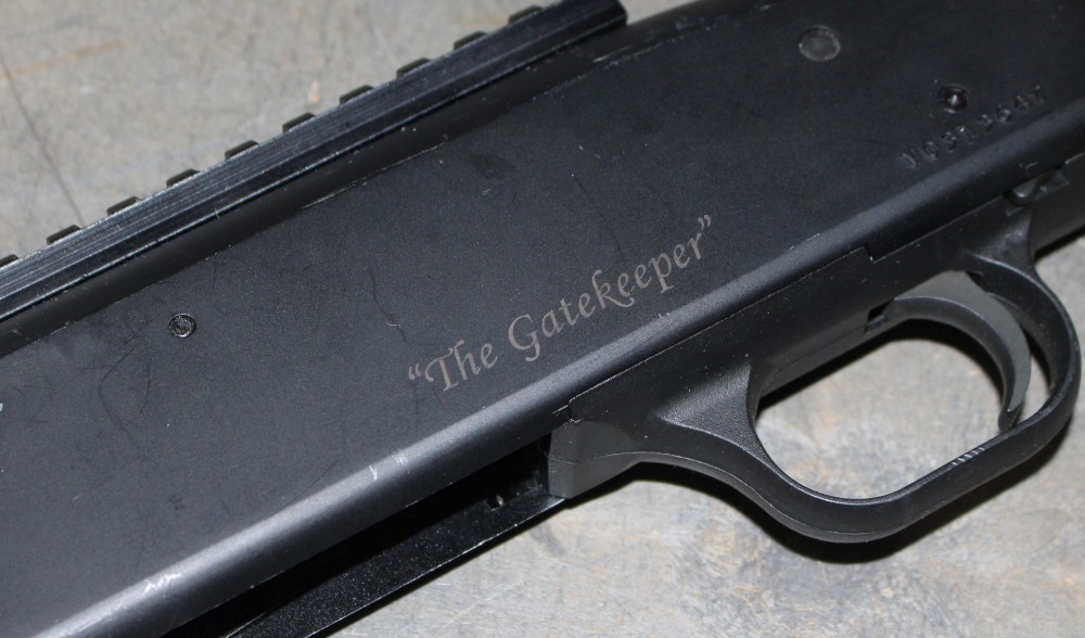 MOSSBERG 500 PISTOL GRIP PUMP ACTION SHOTGUN "THE GATEKEEPER" 12GA -img-3