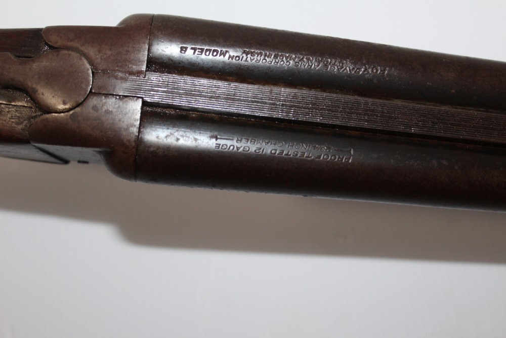 Savage Fox Model B 12 GA 30" Side by Side Shotgun 2 3/4" Chamber AS IS-img-41