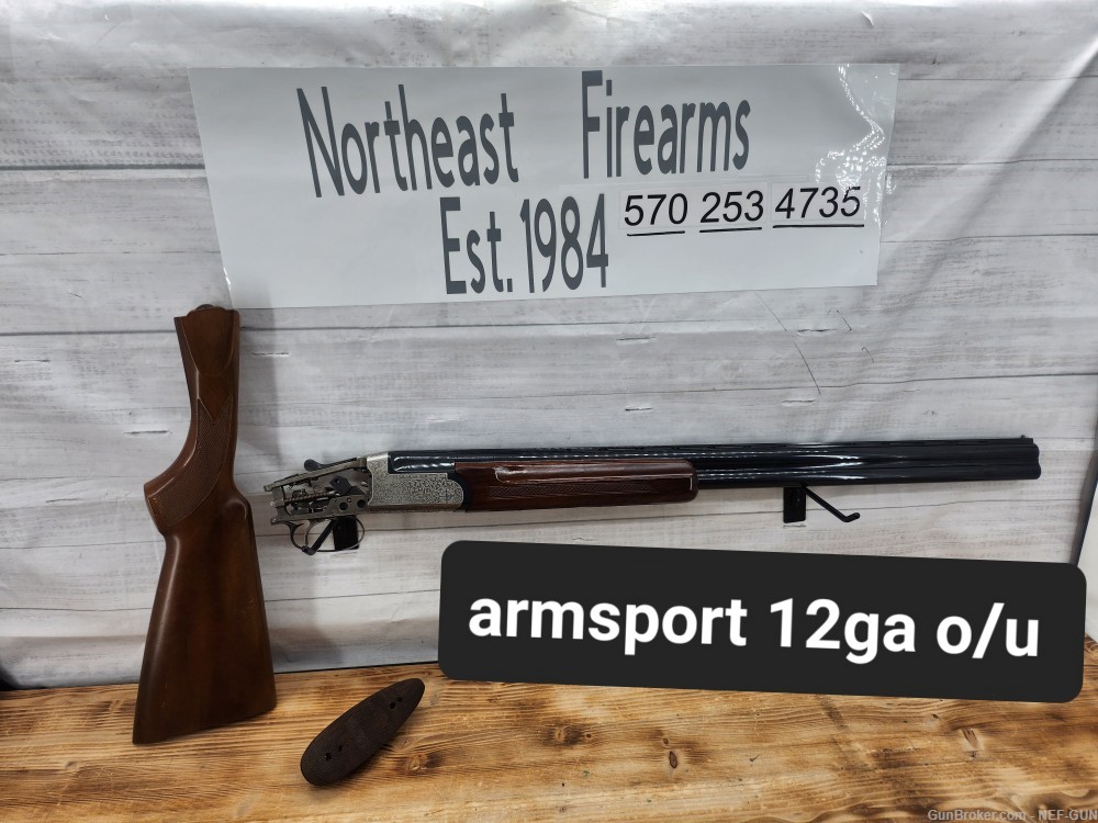 armsport over unger 12ga 28" full mod parts gun -img-0