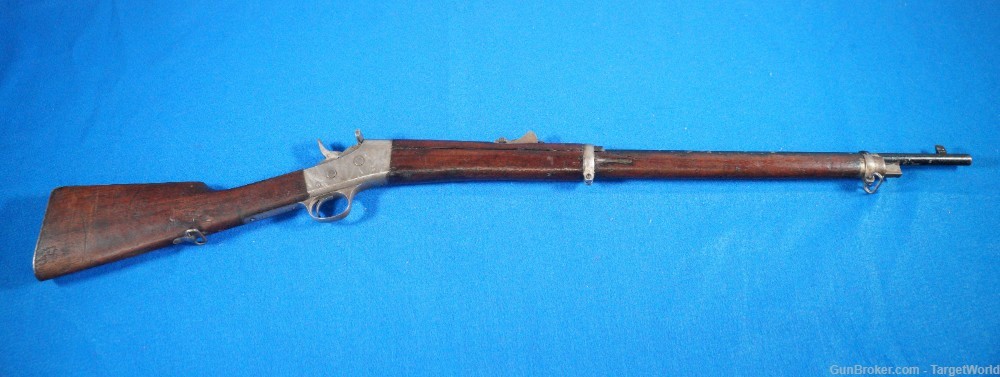 REMINGTON MODEL 1902 7MM MILITARY ROLLING BLOCK RIFLE (19844)-img-0